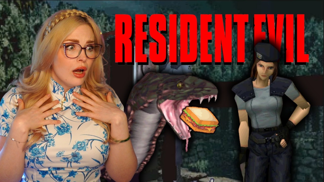 Jill Sandwich Time! 🥪 Playing the 1996 Original Resident Evil on Steam [FIRST TIME]