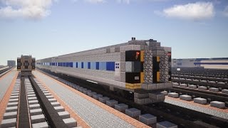 Minecraft Amfleet I & II, Metroliner Amtrak Tutorial