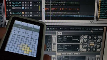 TouchDAW makes your DAW Kaossilator / SONAR and Z3ta+ demo