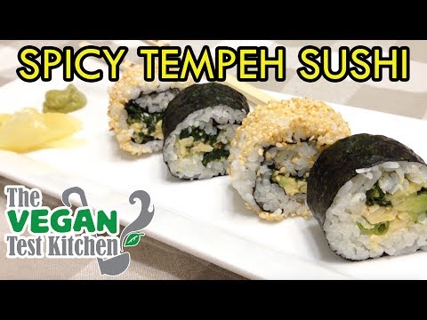 Vegan Kimbap Recipe with Tempeh