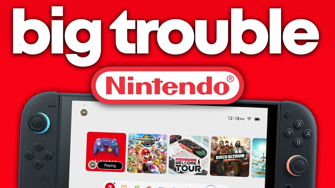 Switch 2 и Nintendo в беде.
