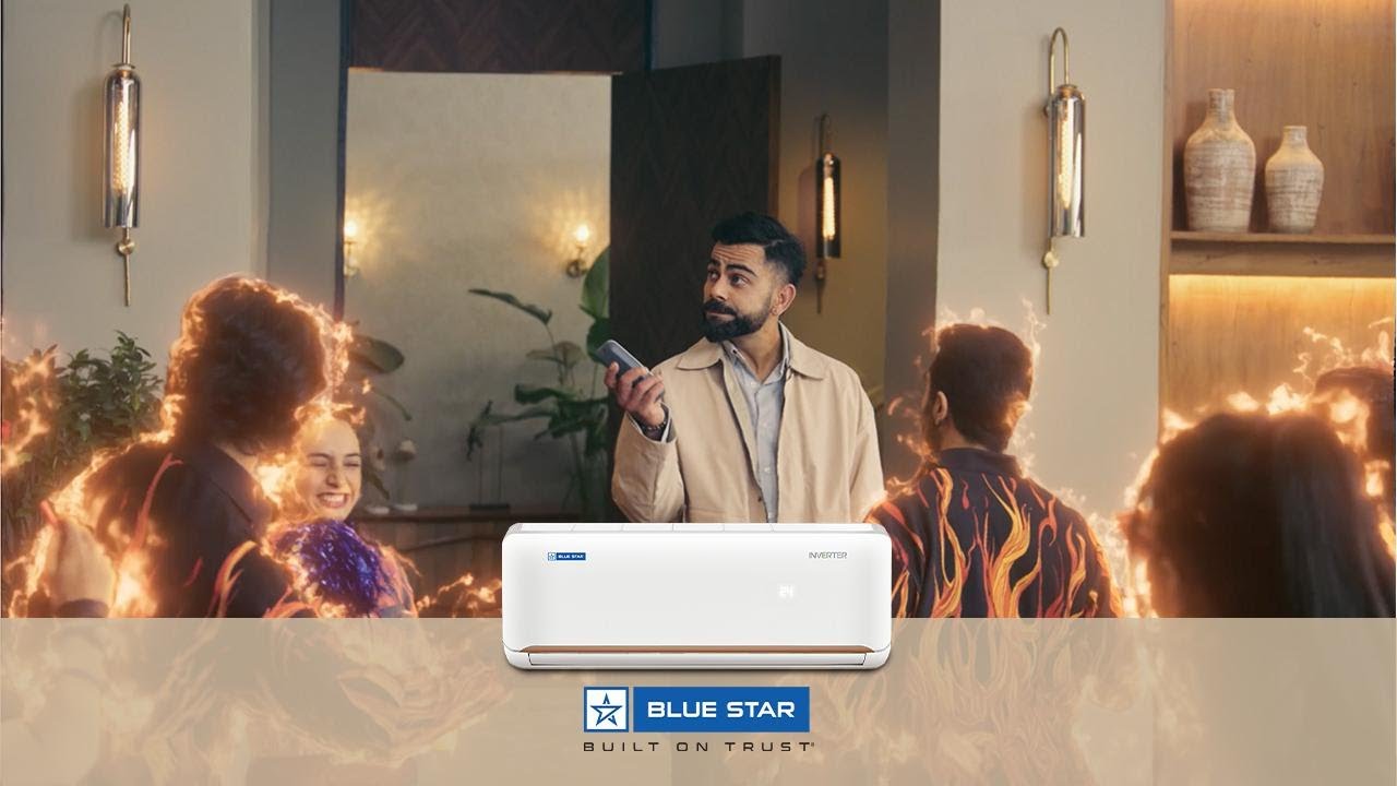Blue Star Fast Cooling ACs | Virat Kohli vs Garmi Party – Hindi TVC ...
