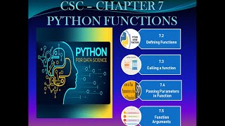 12TH STD - CSC - CHAPTER 7 - PYTHON FUNCTIONS[ 7.2, 7.3, 7.4, 7.5 ]