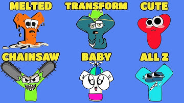 Alphabet Lore Plush toy But Everyone Is ALL Different Versions (Full Version) #4 | Animation meme