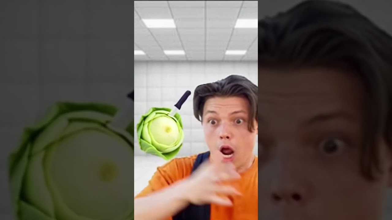 фокс дерёться с капустой 