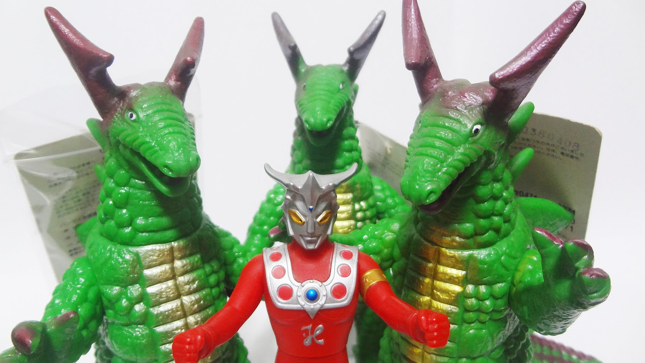 ソフビ銀河連邦&怪獣郷(レオとロンのお散歩セット)レオ&ロン幼体 未使用 未開封 大怪獣シリーズ ウルトラマンレオ Ver.2 一般流通版