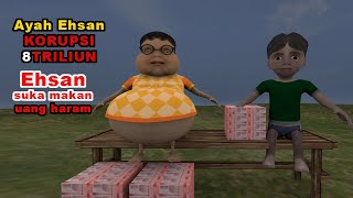 Ayah Ehsan KORUPSI 8 Triliun - Upin Ipin screenshot 4