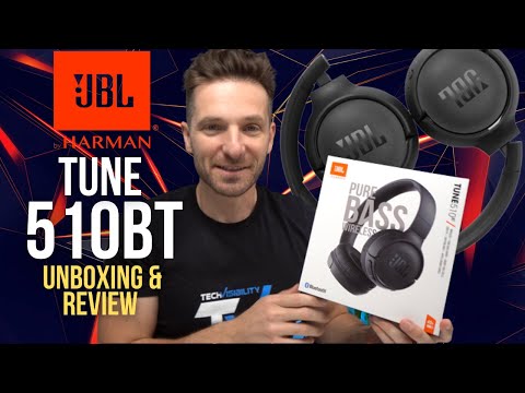 JBL Tune 510BT Wireless Bluetooth On-Ear Headphones with Purebass Sound 