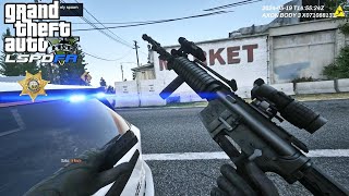 [NO COMMENTARY] GTA V LSPDFR | ACTIVE SHOOTER, SUSPICIOUS VEHICLE, TRAFFIC STOP BCSD