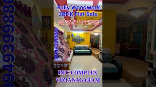 Looking for a fully woodwork North facing 3BHK flat for sale in Vijayanagaram?
