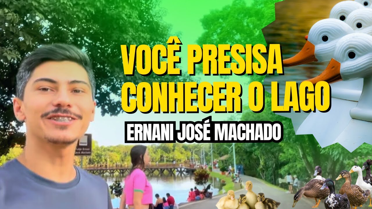 Um passeio encantador pelo Lago Ernani José Machado em Lucas do Rio Verde 🌳✨