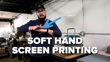 How To: Soft Screen Printed T-Shirts | Soft Hand Screen Printing