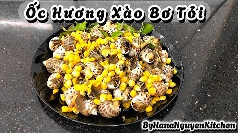 Cách làm Ốc Hương Xào Bơ Tỏi | Thơm ngon, đậm vị, ăn là ghiền #hananguyenkitchen