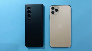 iPhone 11 Pro Max vs Samsung Galaxy Z Fold 3