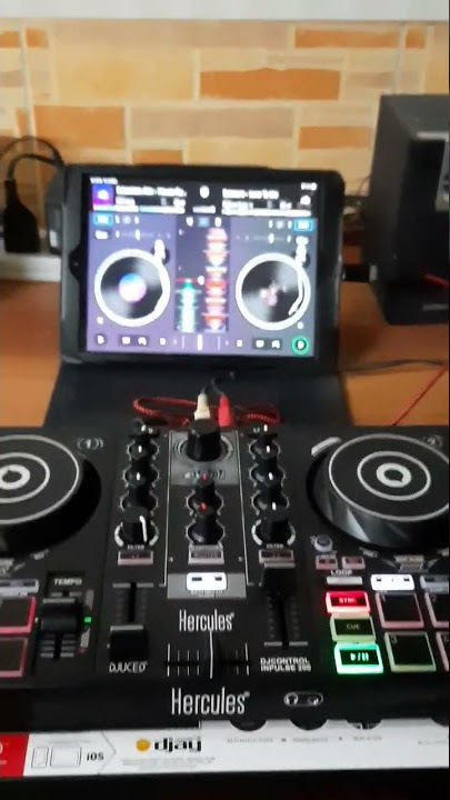 Hurcules Inpulse 200 with Ipad Review🎧 By Dj JayD🎧