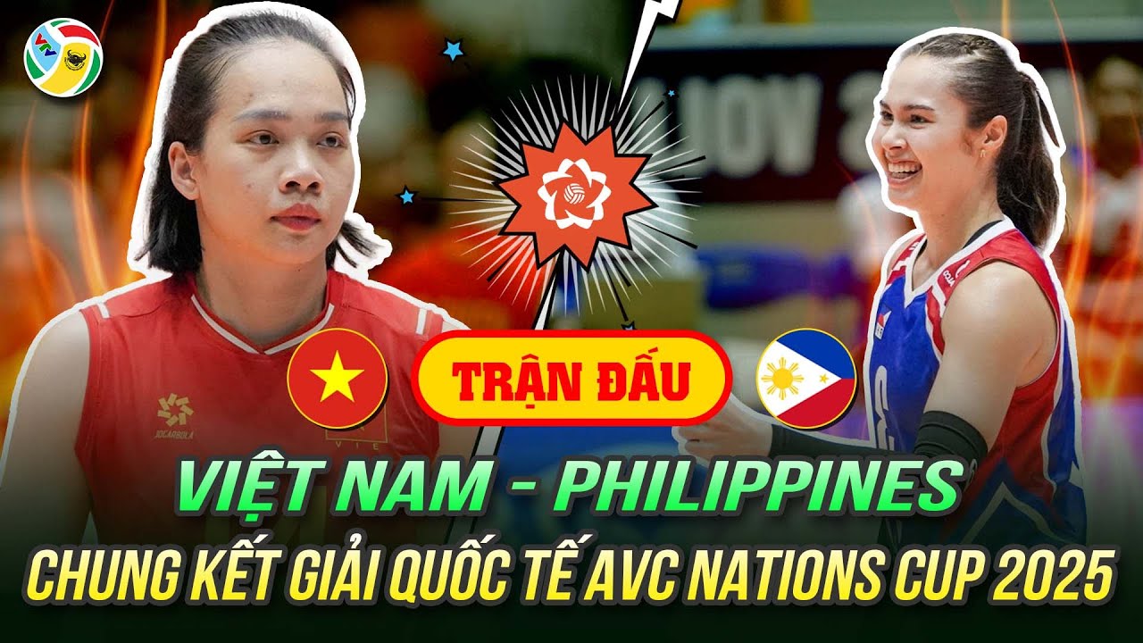 game 2 người chơi online 🔴 Xem trực tiếp bóng chuyền: Việt Nam - Philippines | Chung kết giải quốc tế AVC Nations Cup 2025