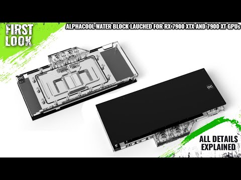 Alphacool Eisblock Aurora Acryl Launched For Radeon RX 7900 XTX And 7900 XT GPUs -Price From €159.98