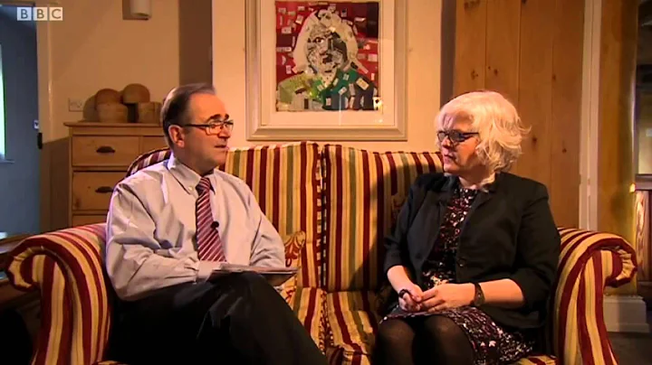 Artist Joy Pitts - TV interview with East Midlands...
