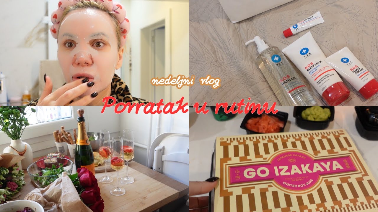 KRAJ ZIMSKOG RASPUSTA - PROMENE KOJE UVODIM : TERETANA, ISHRANA, NEGA I NEDELJNI VLOG