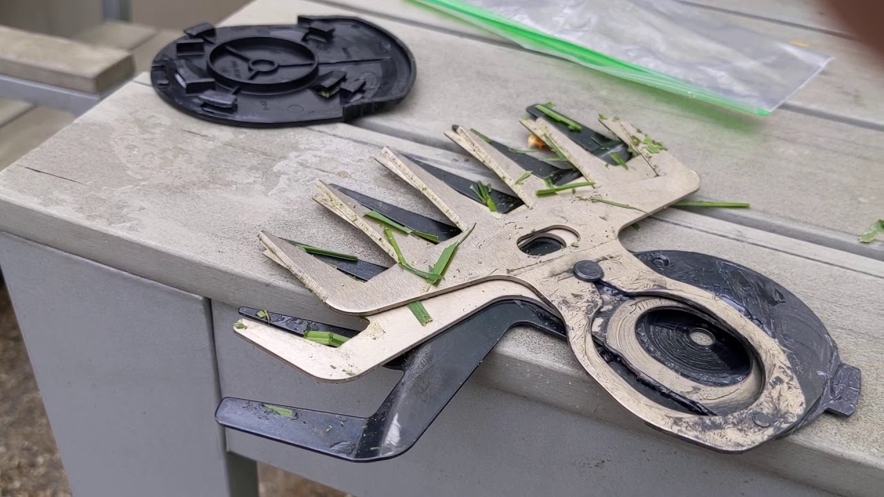 Makita Grass Shear (won't cut grass well) problem solved! Pin came out