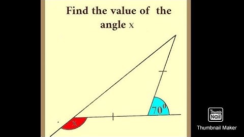 Mensuration | find unknown x from isosceles triangle | IGCSE | o levels| Hindi