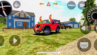Dollar (song) Modified Mahindra Thar 😈||Indian Car simulation 3d || Android Gameplay Cars 3d #games  screenshot 5