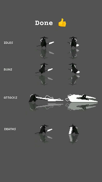 done 👍 wishlist my game Bullet Bunny #pixelart #aseprite #devlog #animation #pixelstudio