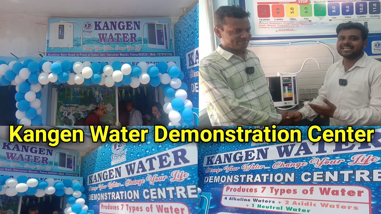 Kangen Water Demonstration Center Kangen Water First Time In Patna