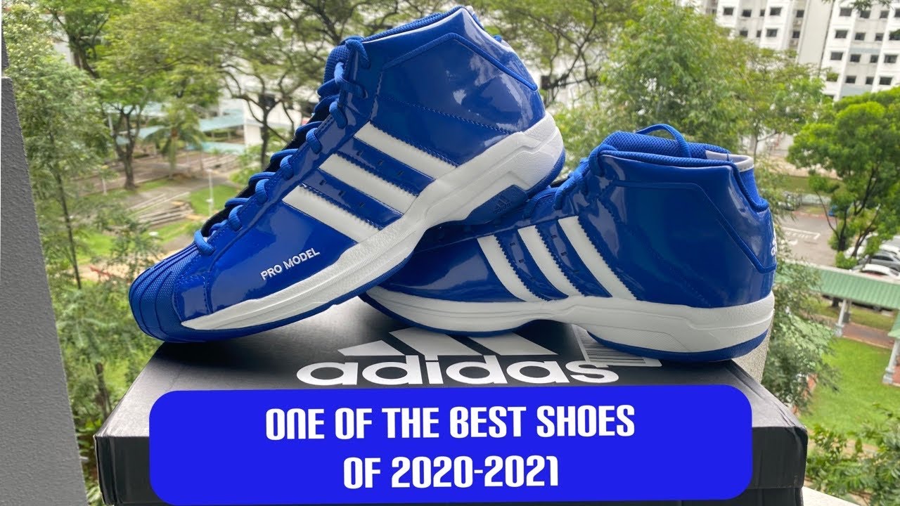 adidas pro model blue