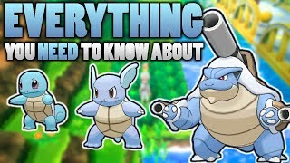 Everything You Need To Know About Squirtle, Wartortle & Blastoise: Pokemon Let's Go Eevee Pikachu