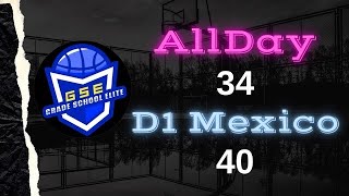 AD Elite ‘27 vs D1 Mexico National (34-40 loss) 3/16/24