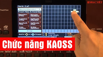 KORG PA700, PA1000 và PA4X - Chức năng KAOSS