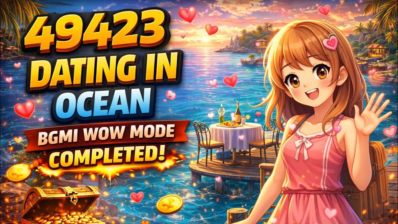 49423 😍 Dating In Ocean | BGMI WOW Mode COMPLETED