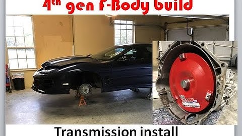 4th Gen Trans Am Transmission install & test. Problems and wins.