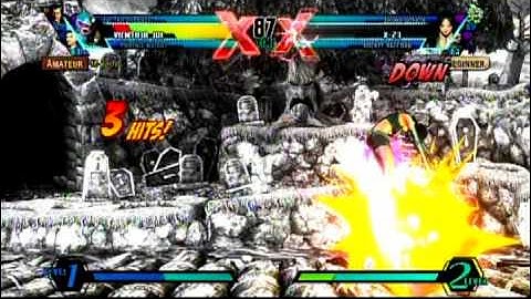 Ultimate Marvel vs. Capcom 3: Ranked Matches 1