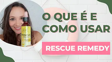 Como usar o floral Rescue?