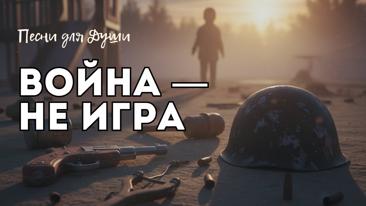 Правдивая песня о войне… Не играйте в войну! Песня о детстве и реальности
