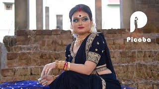 Maitreyee In Blue Saree Saree Lover Saree Fashion Saree Shoot Expression Video Picoba