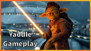 Yaddle Gameplay Star Wars Battlefront 2