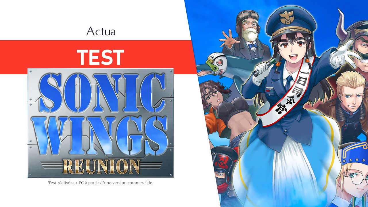 Sonic Wings Reunion Limited Edition PS5 - Neuf Sous Blister - Japon (multilingue)