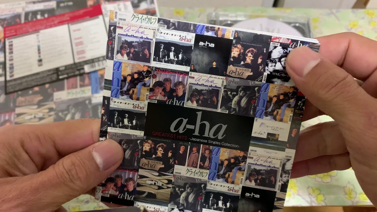 ⁣a-ha Greatest Hits -Japanese Singles Collection- Unboxing