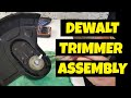 DeWalt DCM561P 20v Cordless Trimmer Assembly Spool Head Replacement & Rebuild