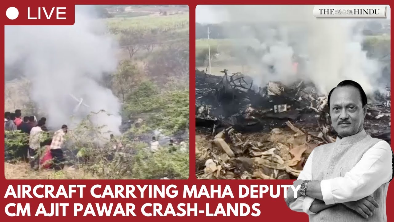 Aircraft Carrying Maharashtra Deputy CM Ajit Pawar Crash-Lands in Baramati