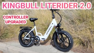 How Fast Will It Go with Upgraded Contoller Kingbull Literider Ebike