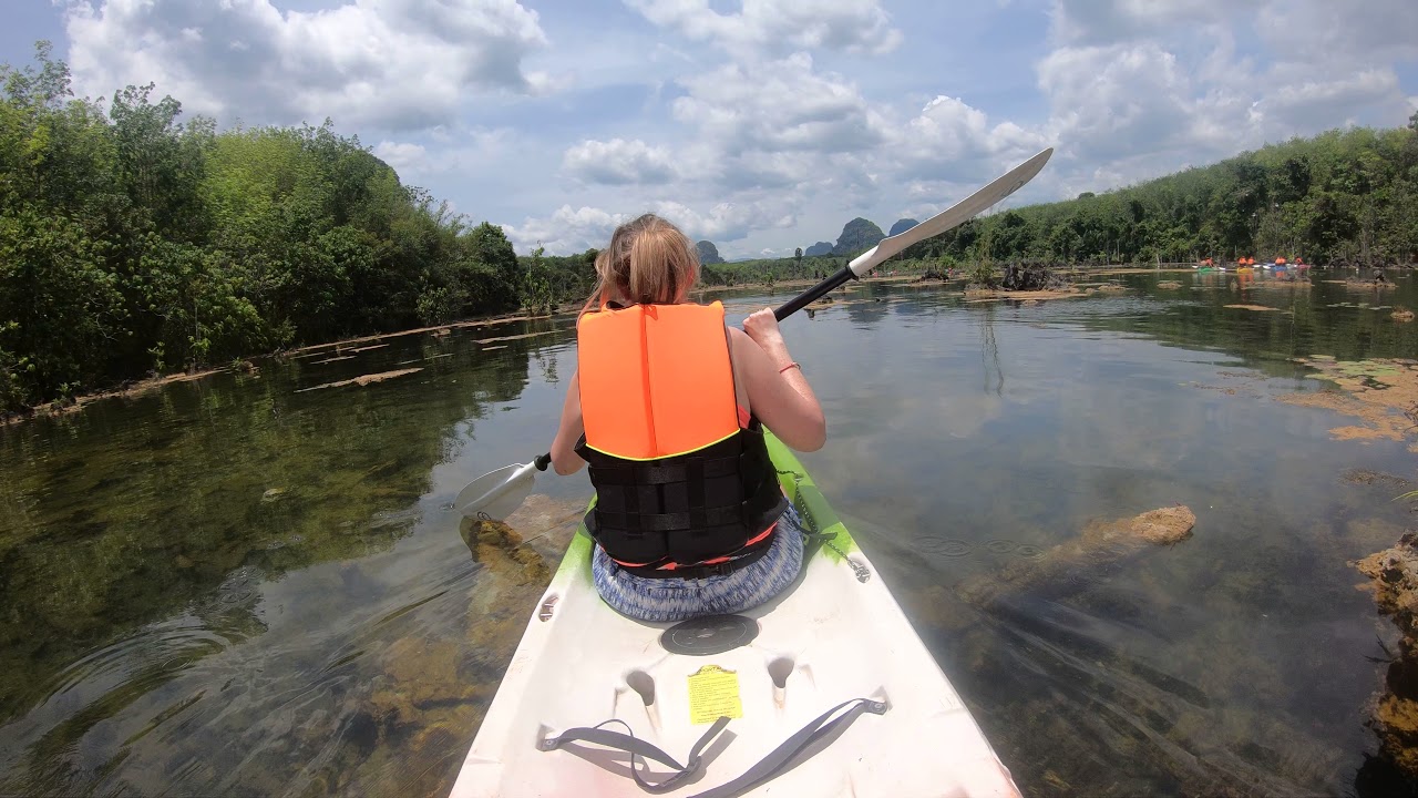 Krabi kayaking tour, not so secret location YouTube