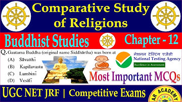 Buddhist Religion MCQs | Comparative Study of Religions | UGC NET | Religious Studies | Chapter-12