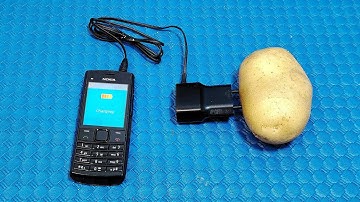How to generate free electricity from potato (Charge phone Nokia) | Simple Tips