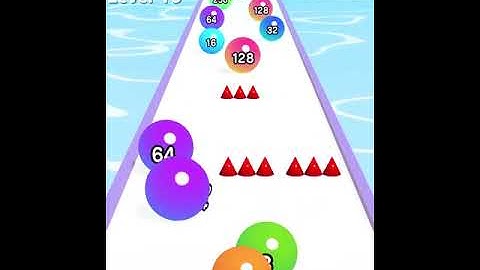 BALL RUN 2048 Games Mobile All Levels Android,iOS Gameplay New Update All Level 15 17 HAT222