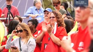 Nurses join with partner environmental groups to demand climate justice now