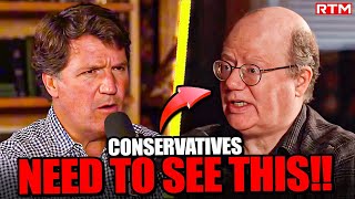 Tucker Carlson SPEECHLESS As Co-Founder EXPOSES How Wikipedia Treats Conservatives